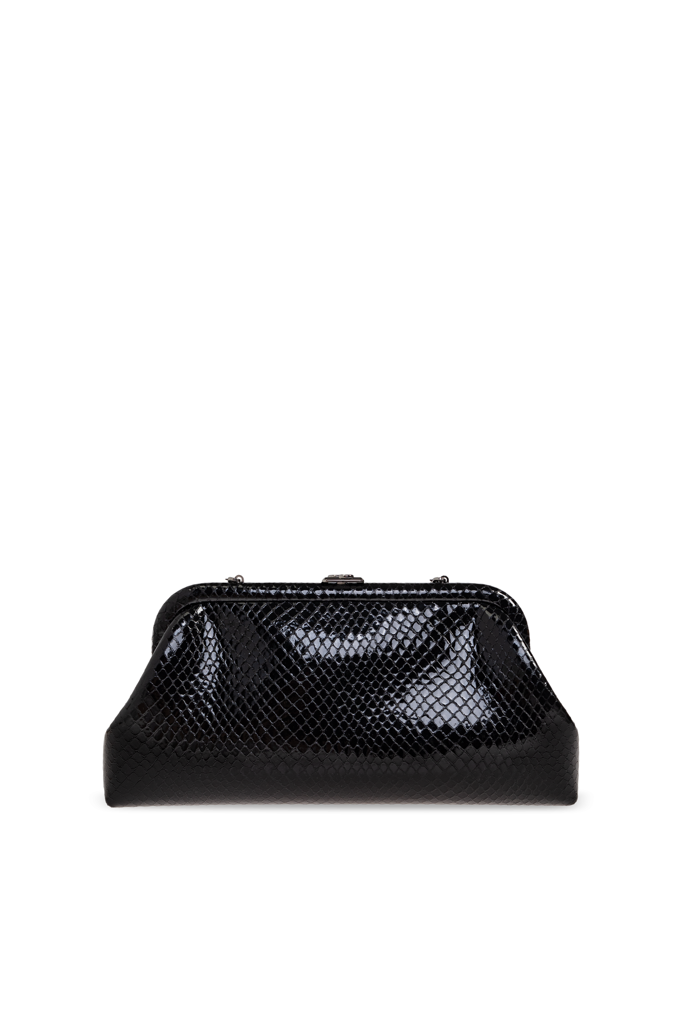 ショルダーバッグ・ポシェット JIMMY CHOO Black Leather Skylar Clutch Black Clutch bag 